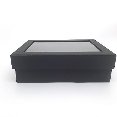 Caixa de Presente Quadrada 20x20x8 com Visor