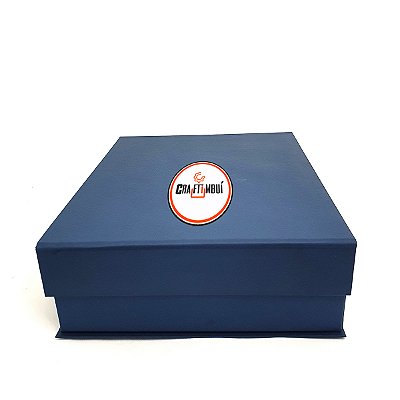 Caixa de Presente 26x33x9 Personalizada Logomarca Divisorias Bebidas Taças Padrinhos Casamento