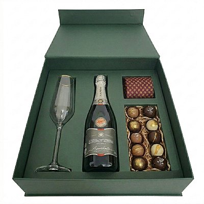 Caixa de Padrinhos 28x28x8 Personalizada Logomarca 4 Berços OPT3