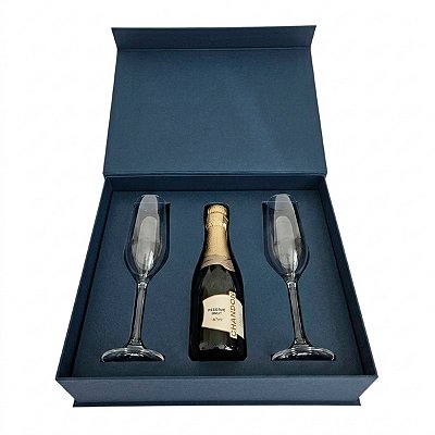 Caixa de Padrinhos 28x28x8 Personalizada Logomarca 3 Berços OPT3