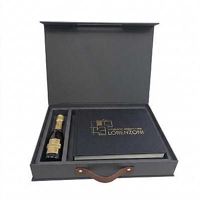 Maleta Cartonada 47x27x7 Berço Mini Chandom Projeto Engenharia Arquitetura A4 Personalizada Logomarca