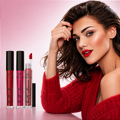 Kit Matte Mania XXX (3 batons líquidos matte)