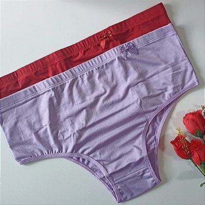 Calcinha Ione Plus Size Microfibra