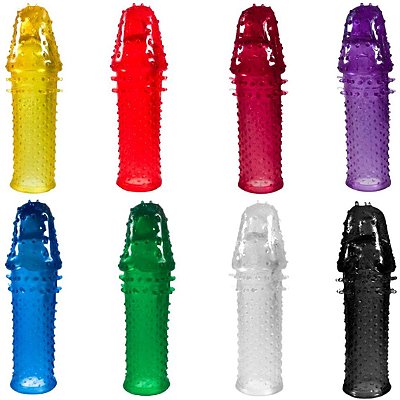 Capa Peniana Expansora em Silicone La Pimienta 14 cm