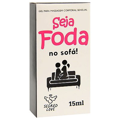 Gel Anestésico Seja Foda No Sofá 15ml Segred Love