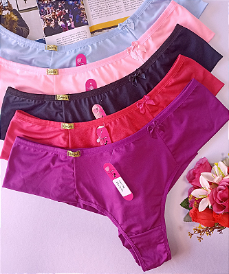 Calcinha Plus Size Fio Duplo Maiara REF 112