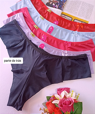 Calcinha Plus Size Fio Duplo Maiara