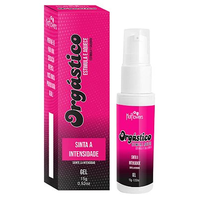 GEL EXCITANTE ORGÁSTICO LUBRIFICANTE FEMININO HOT FLOWERS