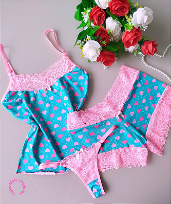 Trio Short Doll Estampado REF 376