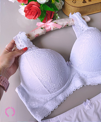 Conjunto Plus Size Renda na Alça
