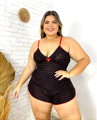 Baby Doll Mônica Plus Size Liganete REF 93