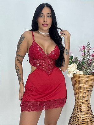 Camisola Perla Com Calcinha REF 203