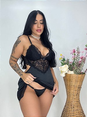 Camisola Perla Com Calcinha REF 203