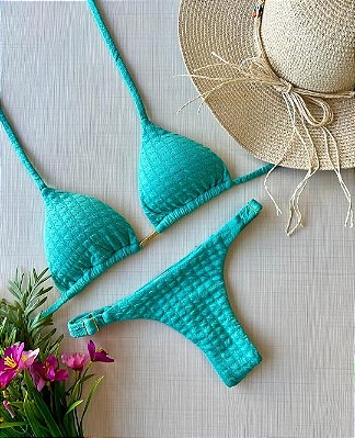 Biquíni Fio Regulagem Verde