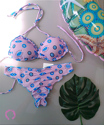 Biquíni Ripple Olho Grego