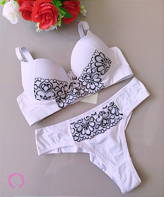 Conjunto de Lingerie Isadora