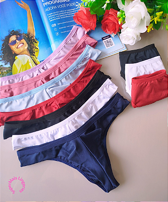 Calcinha Fio Duplo Flávia REF C1AQ