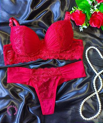 Conjunto Lingerie Tamanho M REF 4026