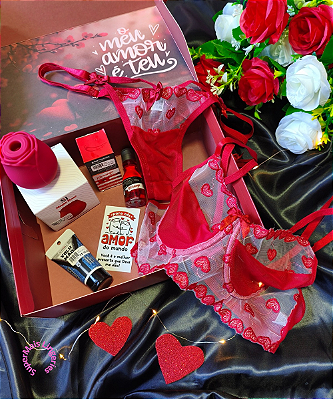 Combo Especial Dia dos Namorados com Rosa