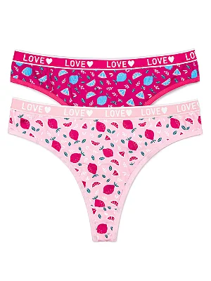 Calcinha Fio Sublimada Estampada