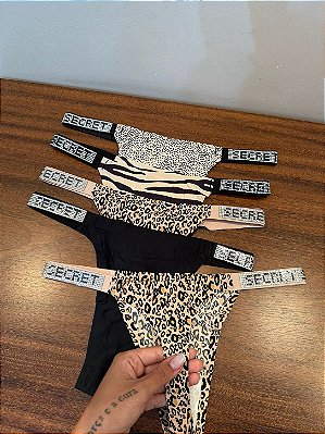 Calcinha Importada Victoria Secret Animal Print