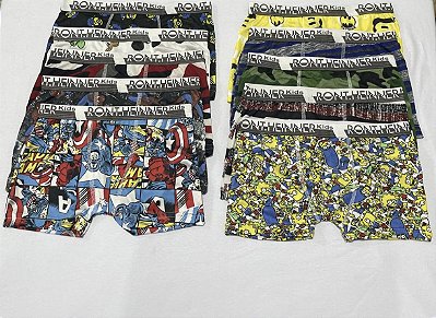 Cueca Boxer Infantil Estampada REF 180