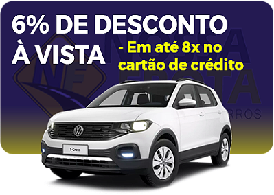 6% de desconto a vista