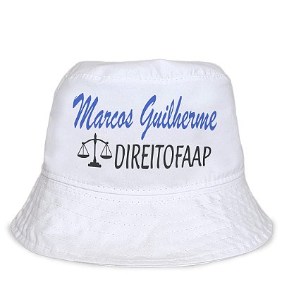 Chapéu bucket personalizado para baile de formatura