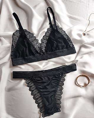 Conjunto Mari - Preto