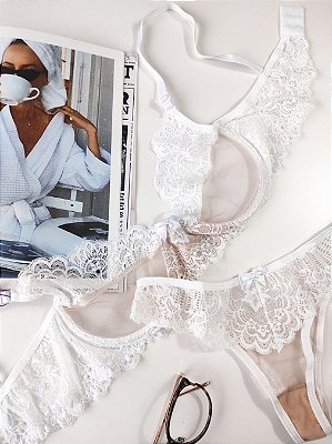 Conjunto Crystal - Branco