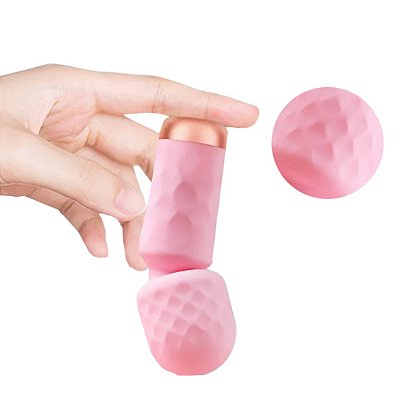 Mini Varinha Mágica Vibratória Texturizada