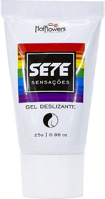 Gel Lubrificante - 7 Sensações - Hot Flowers