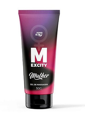 M Excity Lubrificante Deslizante Intimo Feminino - Pepper Blend