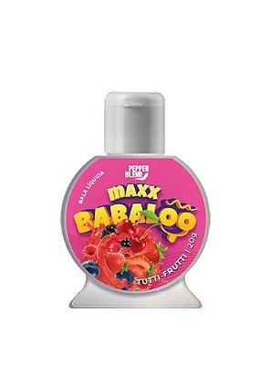 Maxx Babaloo Gel Comestível para Oral SaborTutti Frutti - Pepper Blend