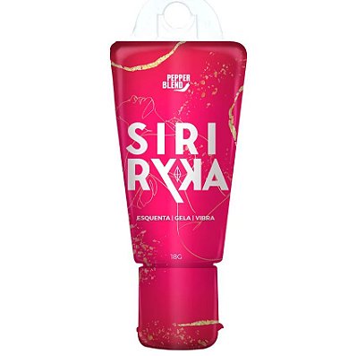 Gel Excitante Feminino Siriryca Esquenta Gela e Vibra- Pepper Blend