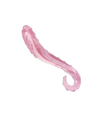 Plug Anal de Vidro com Ondulações