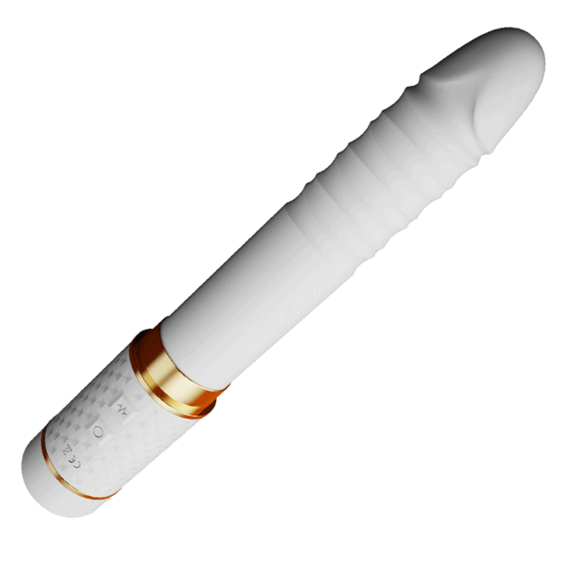 Vibrador em Bastão Vai e Vem com Sugador de Clitóris