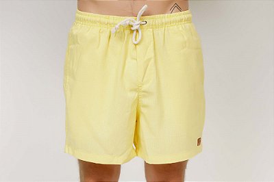 Short Amarelo em Linho Curto