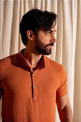 ORANGE FOR MAN - Camiseta Brasil Branca - Orange For Man