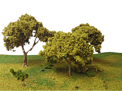 Kit Vegetação Para Maquetes e Dioramas