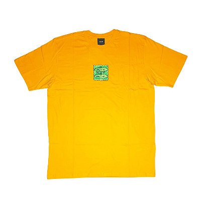 Camiseta Huf Silk Mc UFO Amarelo
