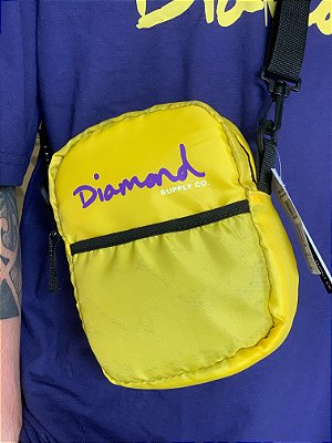 Shoulder Bag Diamond Og Script Yellow