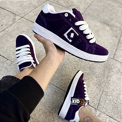 Tênis Qix Combat Camurça Roxo