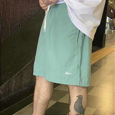 Bermuda Nipe Tactel Verde Turquesa