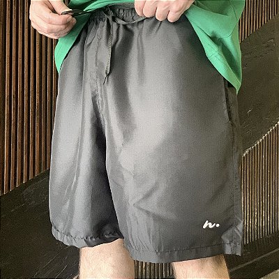 Bermuda Nipe Tactel Preta