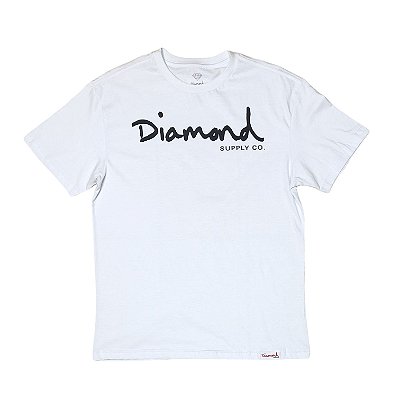 Camiseta Diamond Og Script Tee