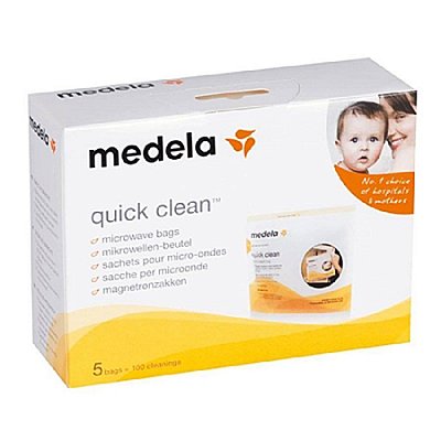 Sacos Reutilizável para Esterilização em Microondas Quick Clean Medela