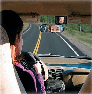 Espelho Retrovisor Para Carro - Love Safe & Care