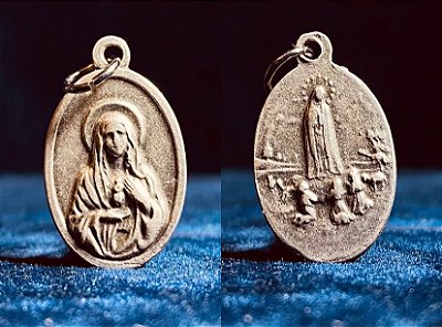 Medalha - Nossa Senhora de Fátima | Imaculado Coração de Maria