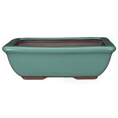 Vaso Retangular Esmaltado Literato 20 X 14 X 6 cm